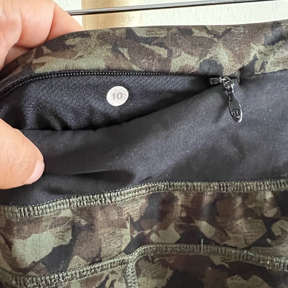 Lululemon Speed Tightblll Full On Luxtreme Camo Mystic Jungle Ruched Leggings - Picture 7 of 8